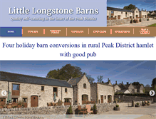 Tablet Screenshot of littlelongstonebarns.co.uk